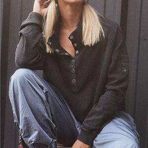 So Fly Henley Black Free People Movement